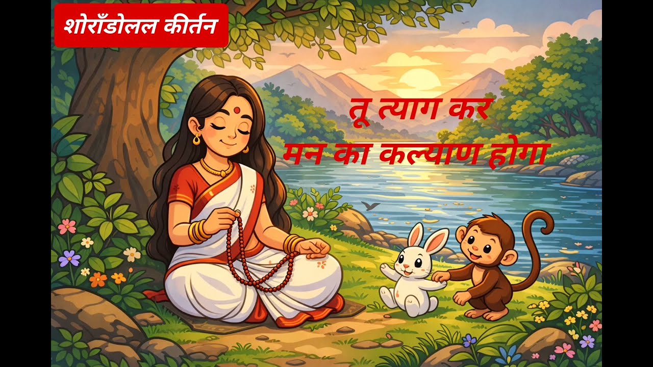 🙏My new kirtan🙏 #likesubscribeshare 🙏@shorandoll4049 तू बस त्याग कर मन का कल्याण होगा 🙏