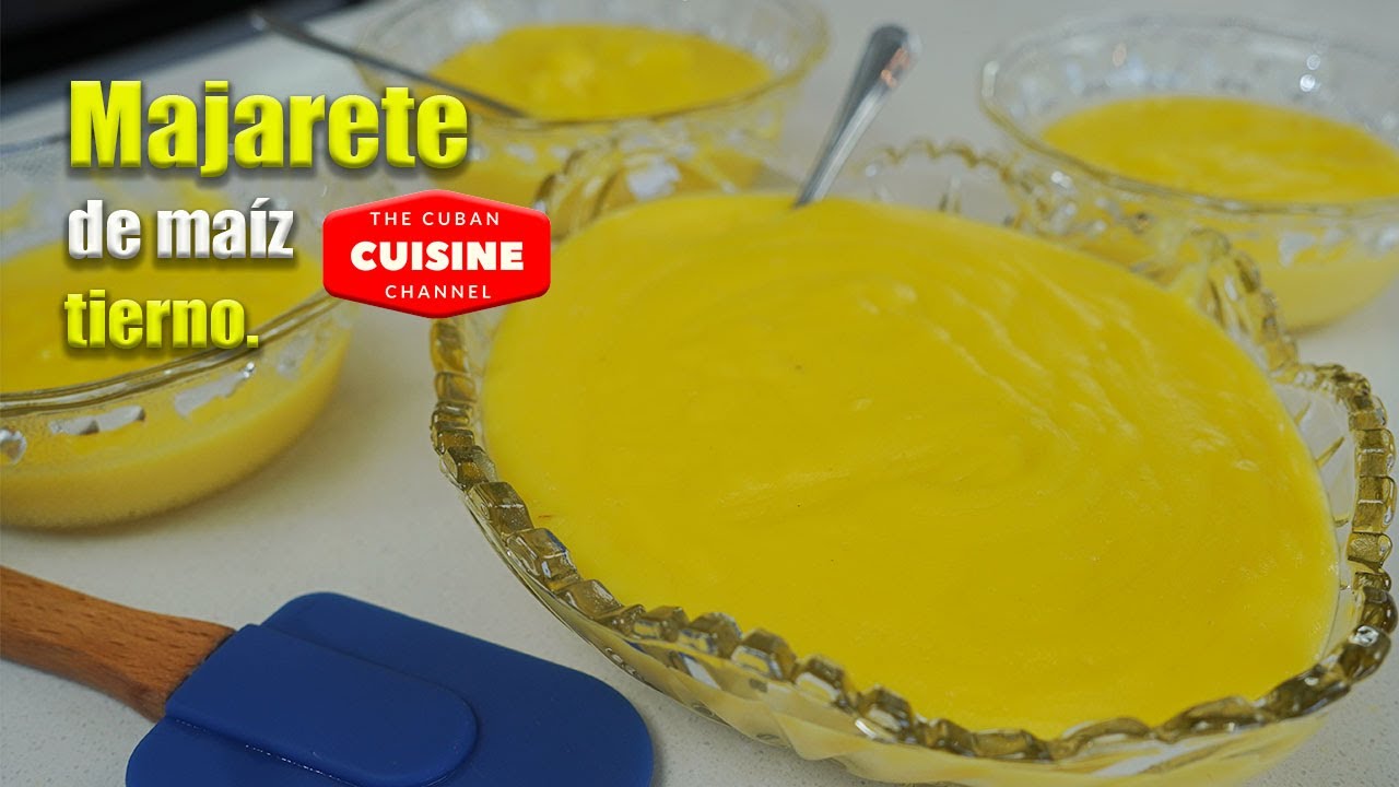 🚀COMO hacer MAJARETE  cremoso de MAIZ TIERNO. RECETA postre cacero CUBANO.