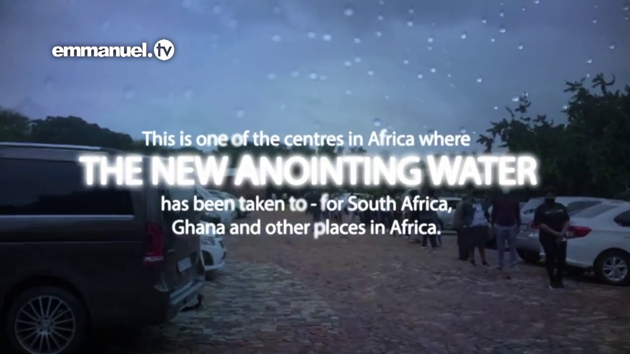 New Anointing water arrive in South Africa