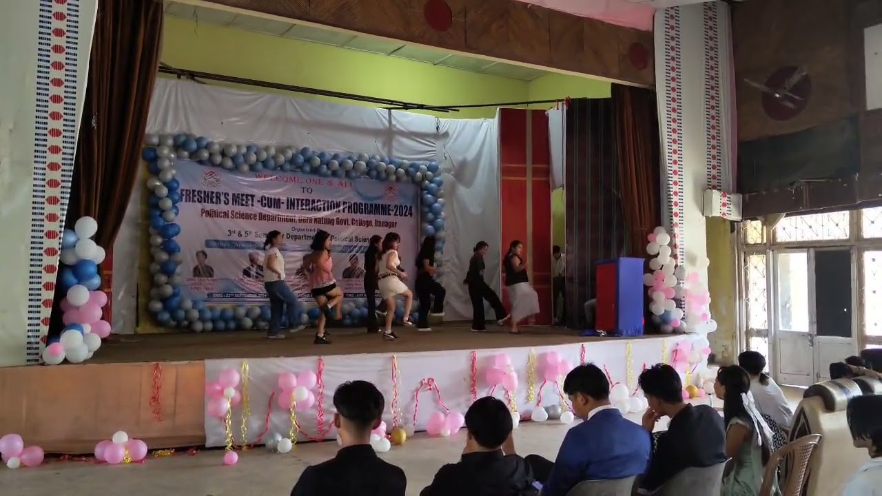 Dance performance by 3rd semester and 5th semester boys and girls 💃💃🕺🕺