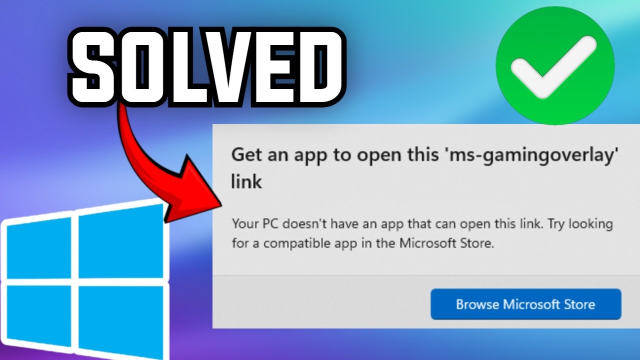 Fix MS-Gaming-Overlay Popup on Startup or Launching Games on Windows 11