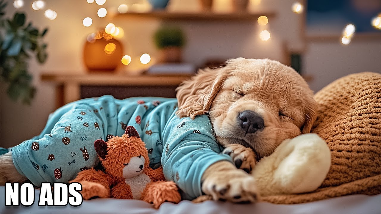 12 Hours of Calming Music for Dogs 🐶 Separation Anxiety Relief Music 🎵 Dog Sleep Music 💖 No Ads