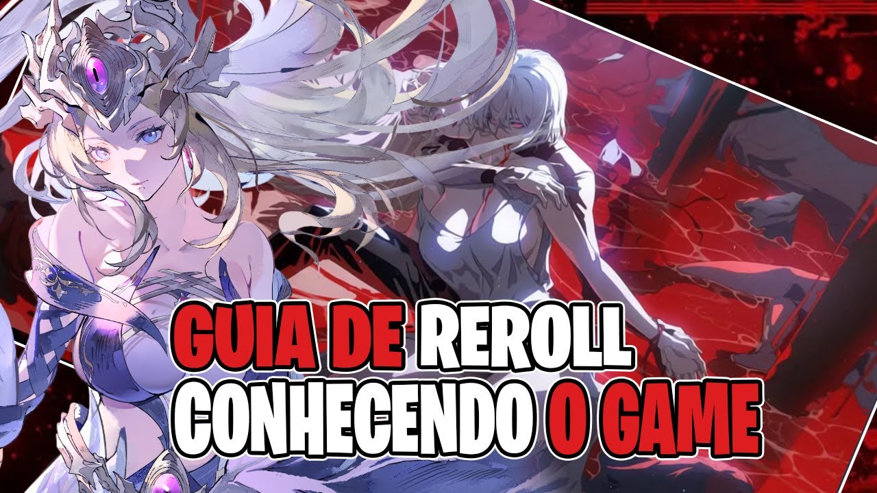 Como fazer reroll no Silver and Blood e apresentando o game!