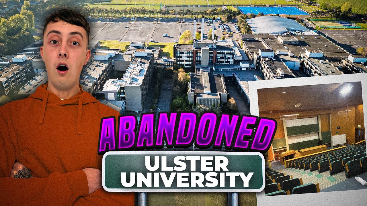 Exploring The Abandoned University Of Ulster Jordanstown