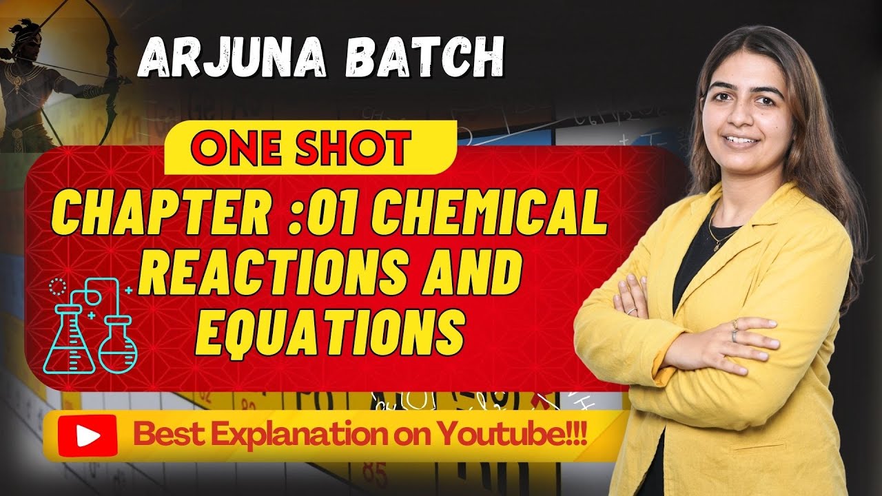 Class 10 Science Chapter 1 One Shot | Chemical Reactions and Equations | Full NCERT Revision