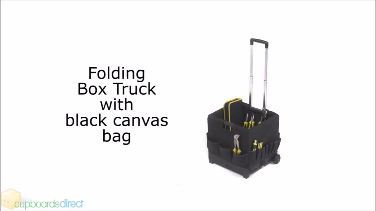 Folding Box Trucks demonstration from Cupboards Direct Ltd