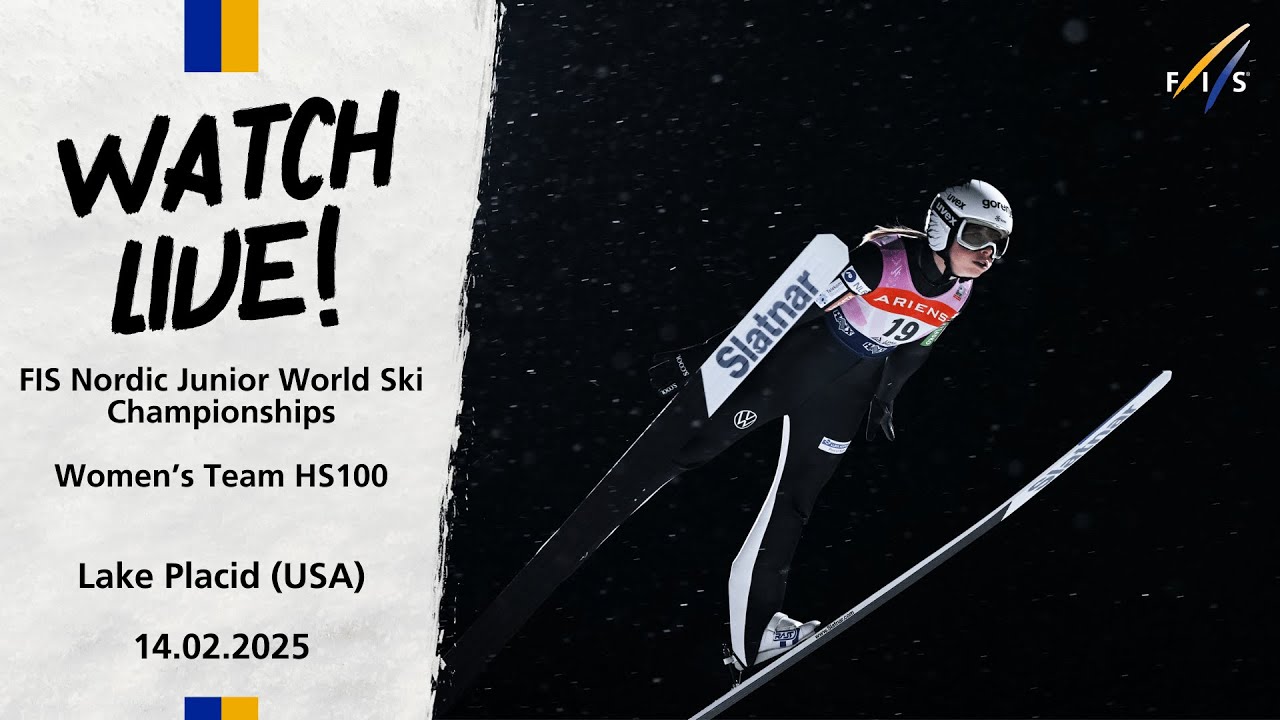 LIVE | FIS Nordic Junior World Ski Championships 2025 - Team NH HS100 - M/W | FIS Ski Jumping