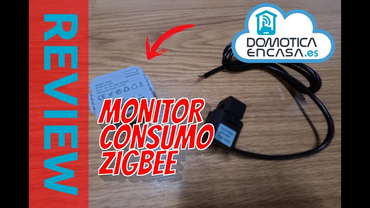 Review del medidor de consumo Zigbee - Domoticaencasa.es