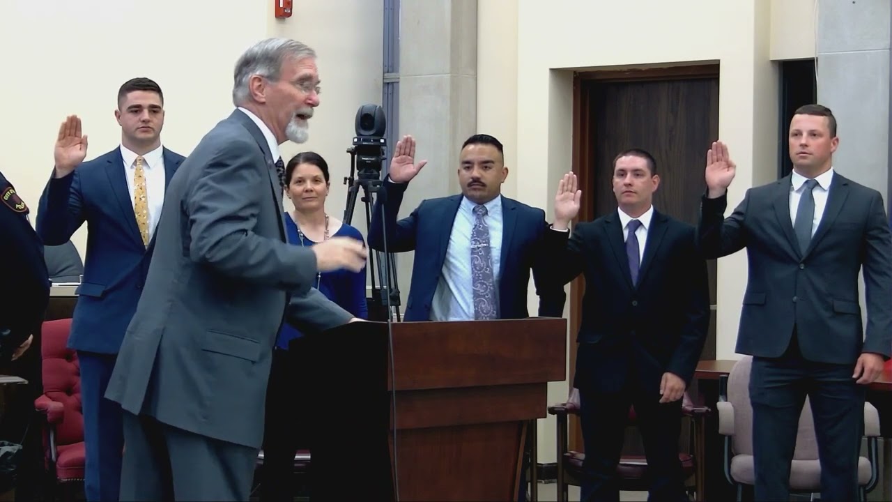 Erie Police Department Swearing-In Ceremony - June 26, 2023
