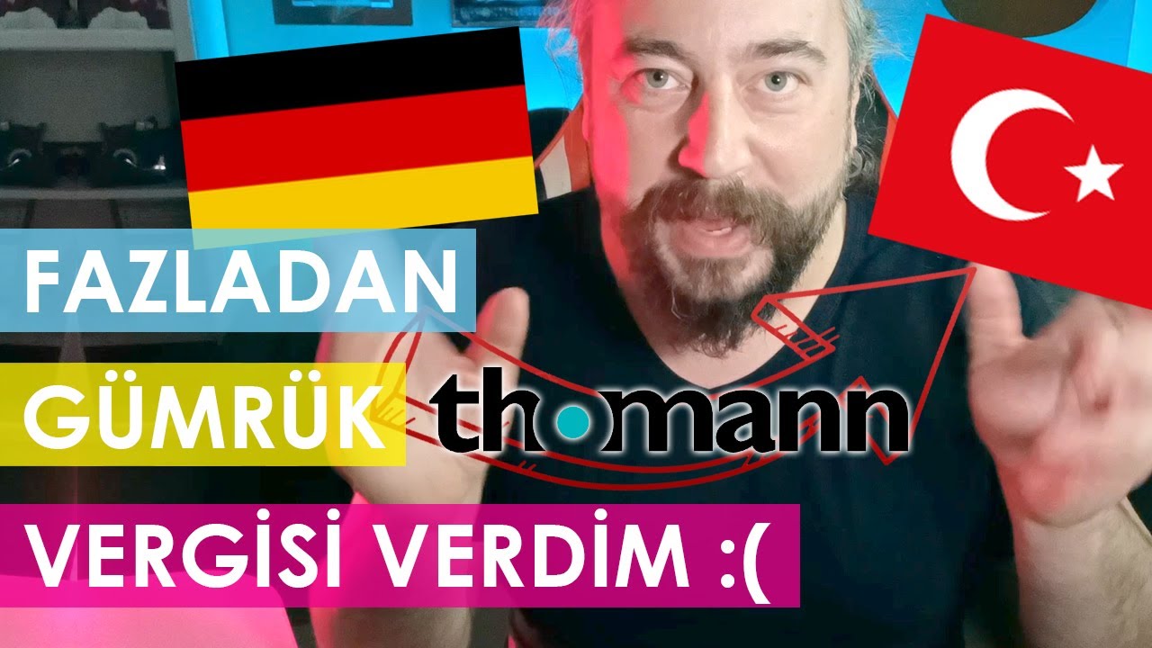 ÜRÜNLER GÜMRÜĞE TAKILDI (Thomann 'dan Alışveriş Yapmak)