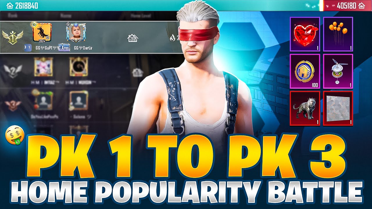 PK1 To Pk3 Popularity Battle Journey -5 Million Popularity Snipe - How To Win Home Popularity Battle