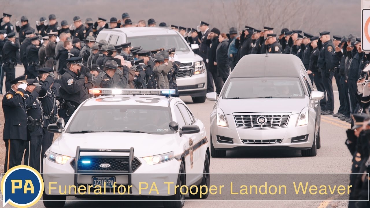 Funeral for Trooper Landon Weaver