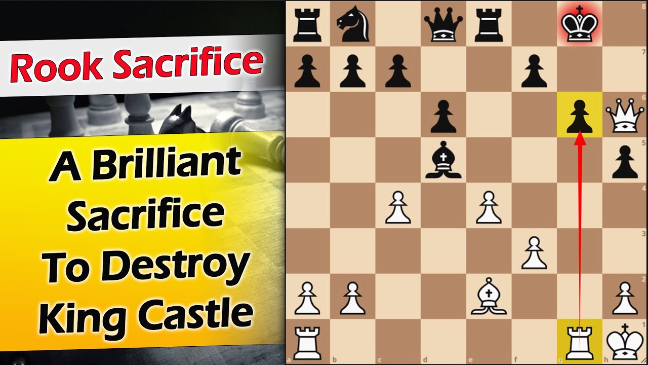 Brilliant Sacrifice to Destroy King Castle | Ruban vs Poluljahov 1994
