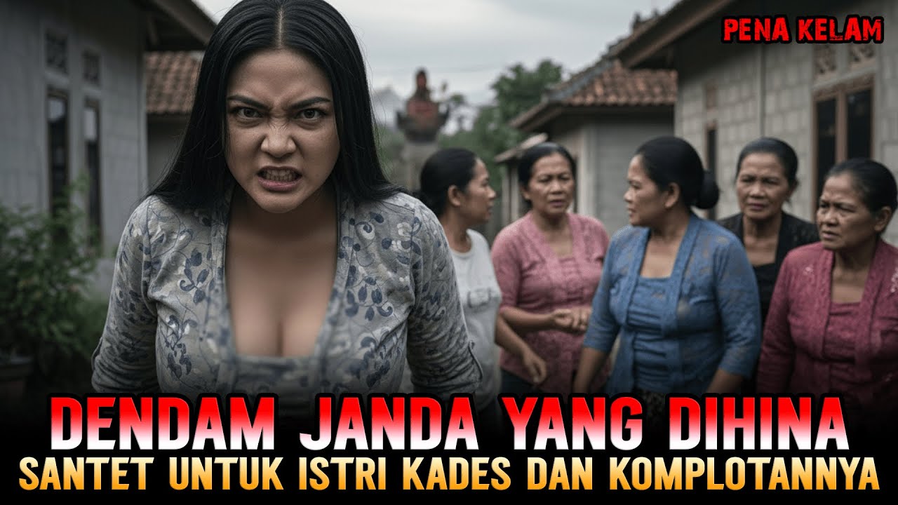 DENDAM SEORANG JANDA YANG TERSAKITI, SANTET BUSUK UNTUK ISTRI PAK KADES
