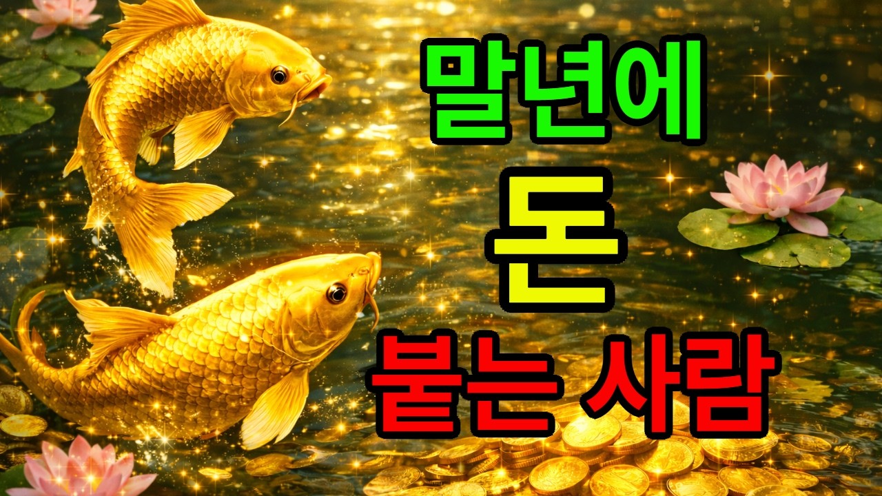 말년에 돈 붙는 사람ㅣ늦게 오는 돈복ㅣ돈복ㅣ금전운ㅣ말년운ㅣ50대이상ㅣ