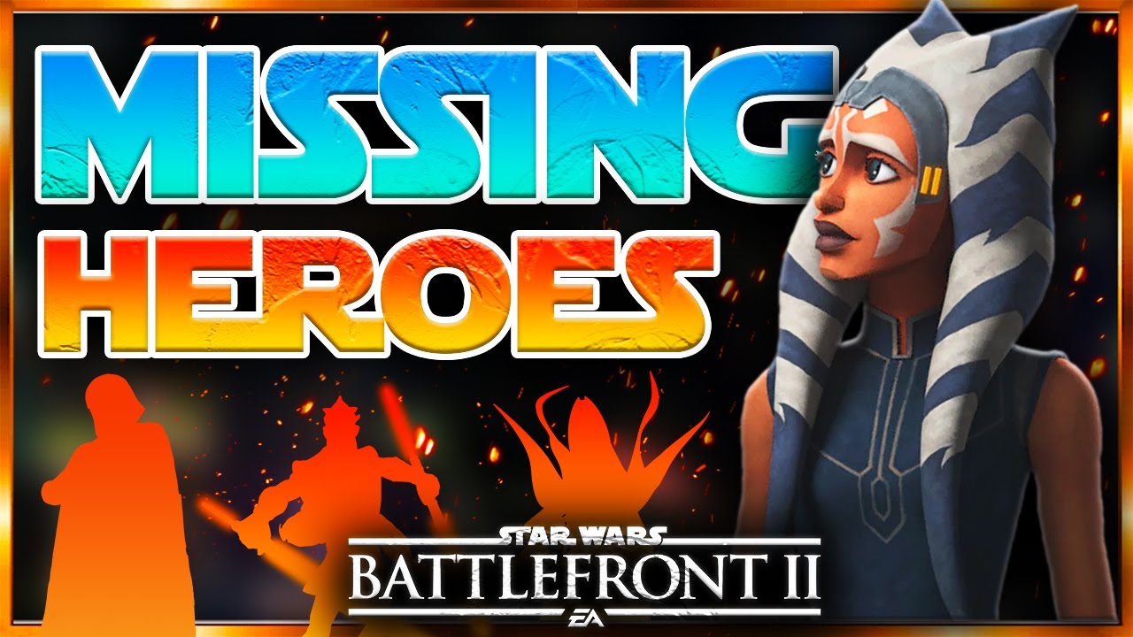 Top 10 MISSING Light Side HEROES In Star Wars Battlefront 2 part 1