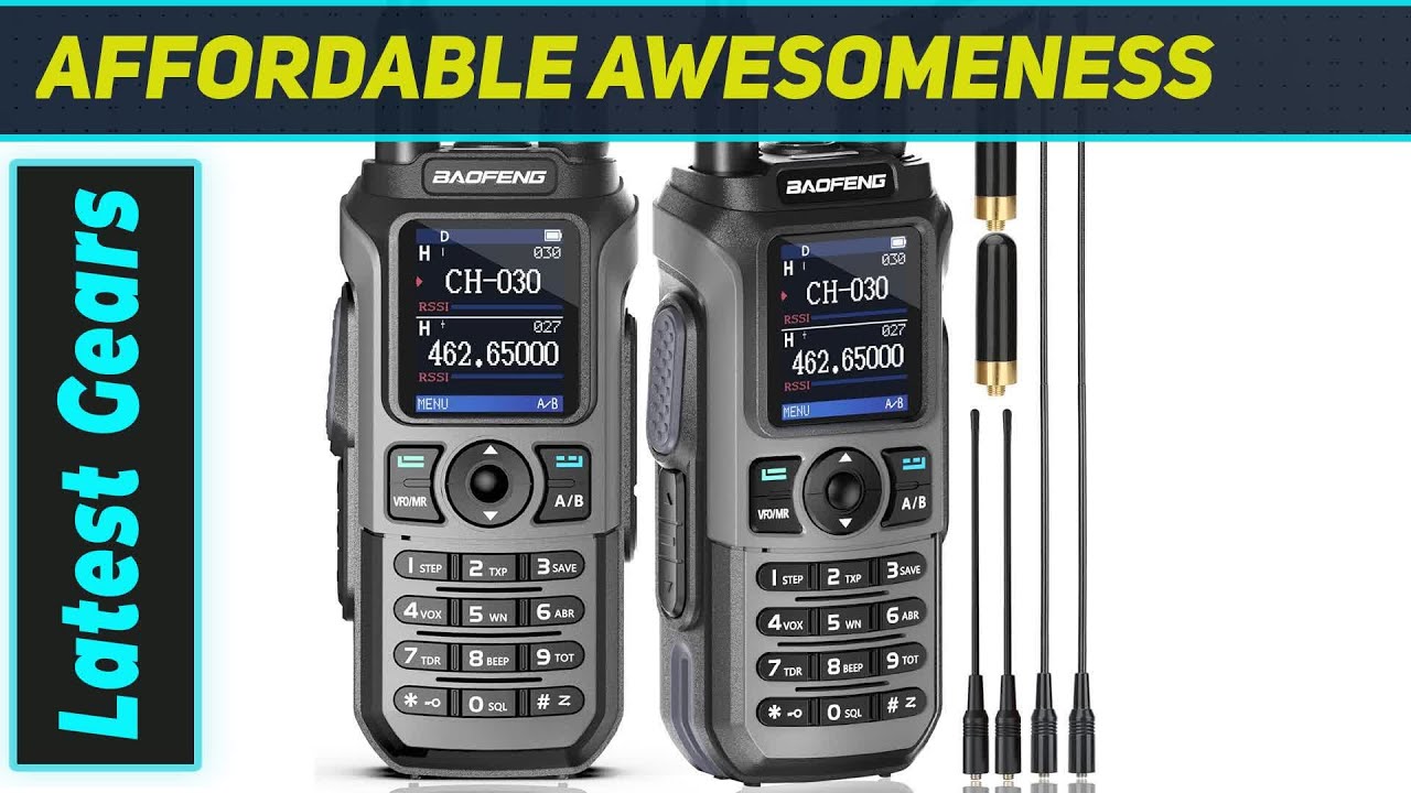 BAOFENG GM21: Best GMRS Radio? Long Range Walkie Talkie Test & Overview