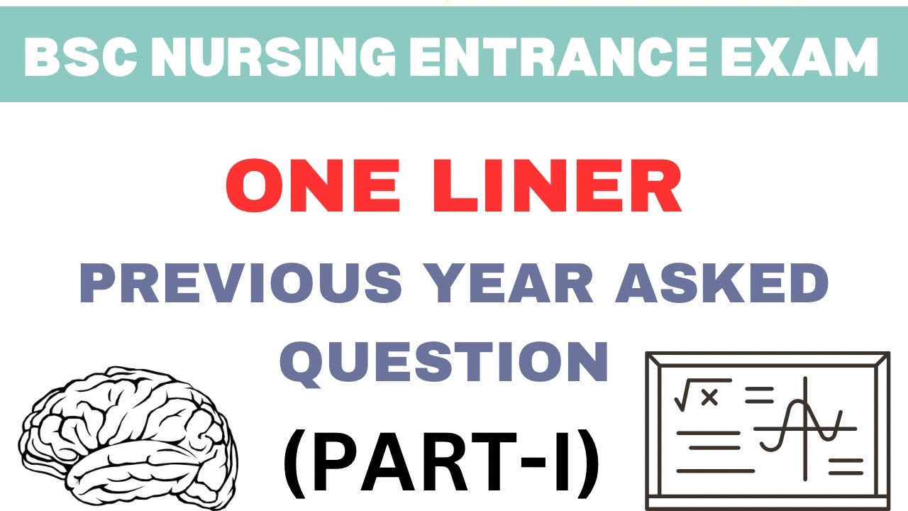 Bsc Nursing Entrance Exam 2025 | Bsc Nursing Previous Year Questions Practice
