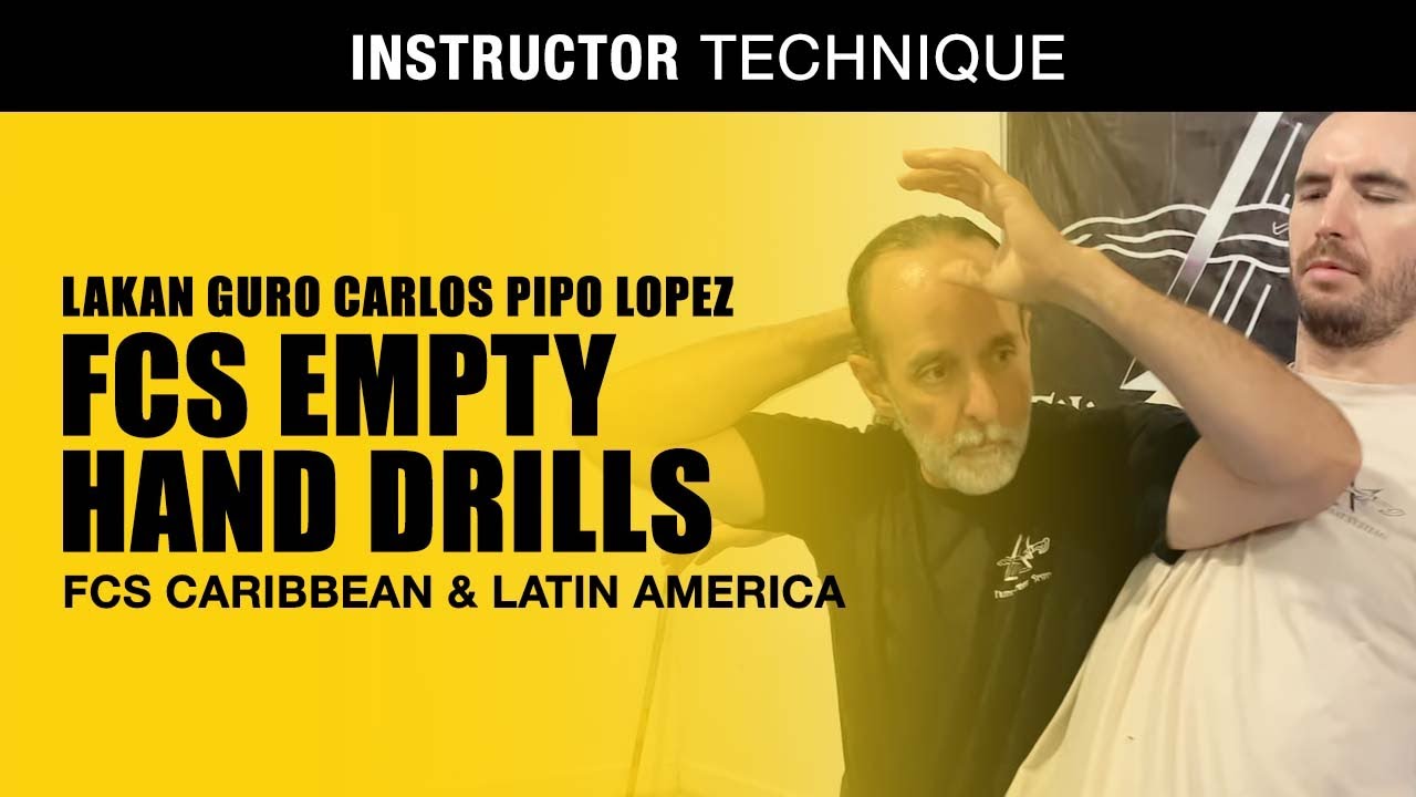 FCS EMPTY HAND DRILLS & ENTRY CONCEPT | Filipino Martial Arts | Filipino Combat Systems | KALI