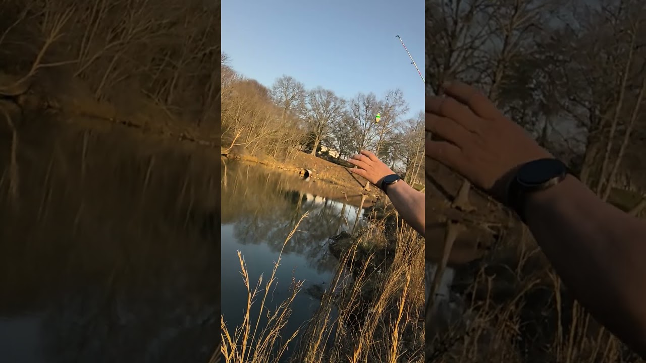 My dad goes fishing!