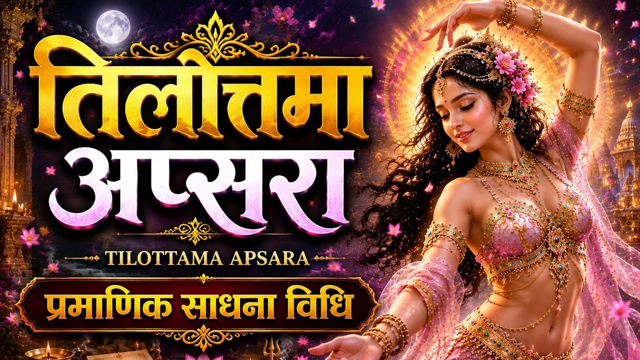 (Ep 22) तिलोत्तमा अप्सरा सम्पूर्ण रहस्य और साधना विधि। Tilottama Apsara sadhna