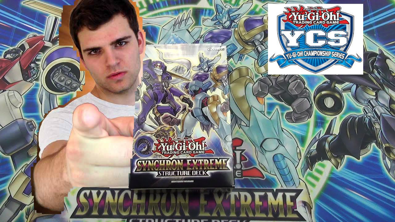 Best Yugioh 2015 Synchron Extreme Structure Deck Opening Review & YCS Vlog! OH BABY!!