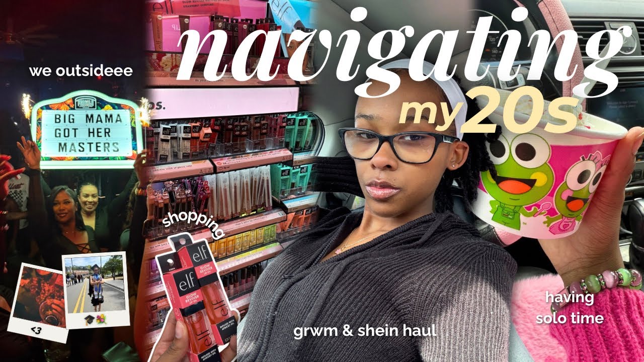 Navigating my 20's ⋆. 𐙚 ˚ shopping, night out ,shein haul, mini update?  + more