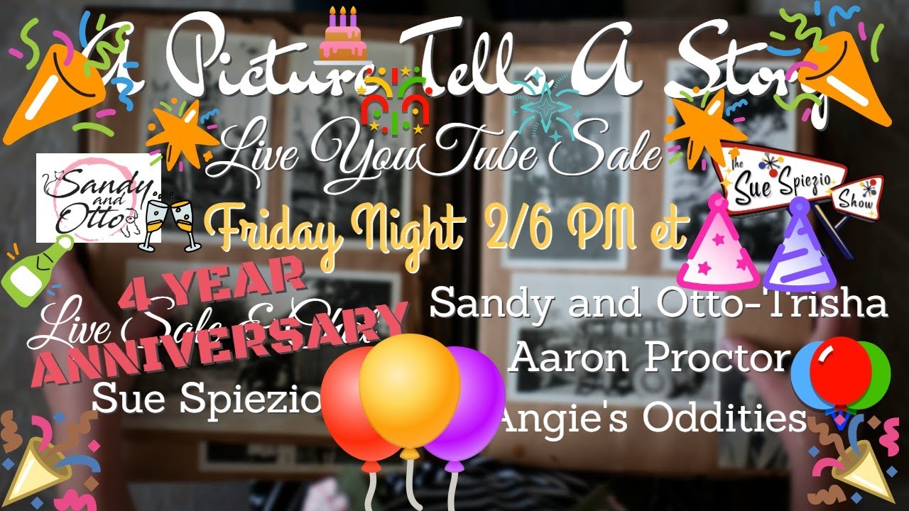 A Picture Tells A Story | Shop Rare Finds at Unbelievable Prices| Live Sale| Feb 6 @7pm et (4pm pt)
