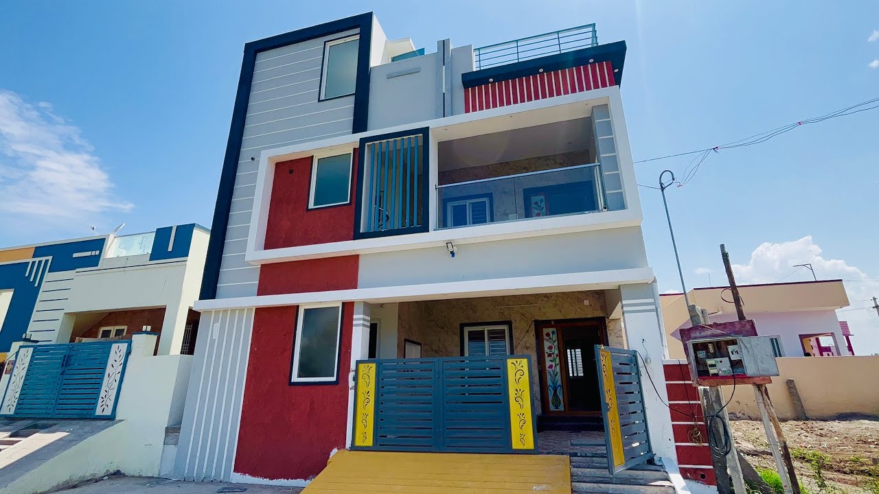 கோவை நீலாம்பூரில்😍இந்த மாதிரி ஒரு COMMERCIAL-Type வீடு வாங்கனுமா😍📍#neelambur #coimbatore #5bhkvilla