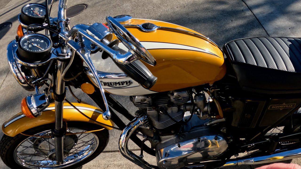 1972 Triumph Bonneville T120RV OIF 650 - Test Ride Update - Part 19