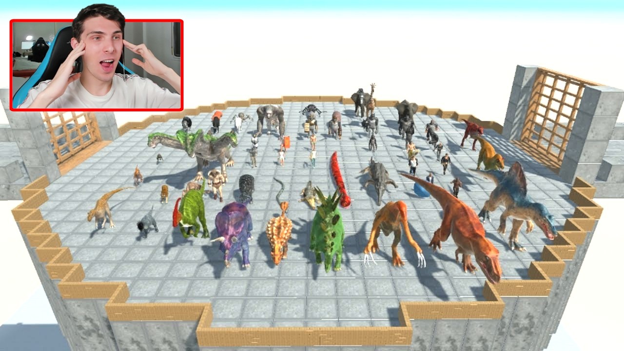 COMPETICION EQUIPOS DE TODAS LAS UNIDADES - ANIMAL REVOLT BATTLE SIMULATOR
