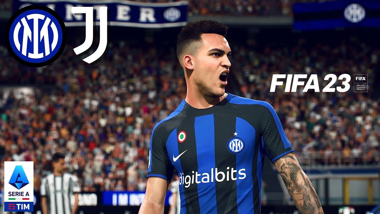 Inter - Juventus | FIFA 23 Serie A 2022/23 Full Match Gameplay