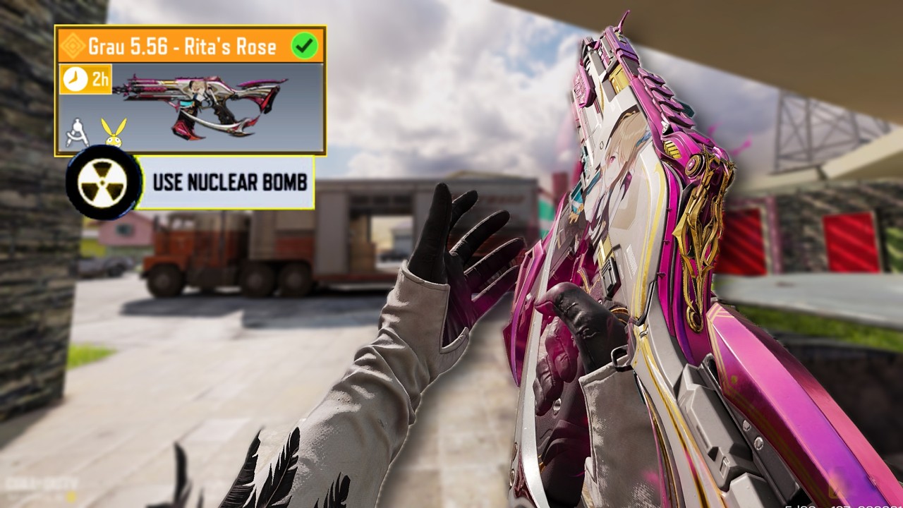 BACK TO BACK NUKES WITH FREE GRAU 5.56 | META GUNSMITH COD MOBILE