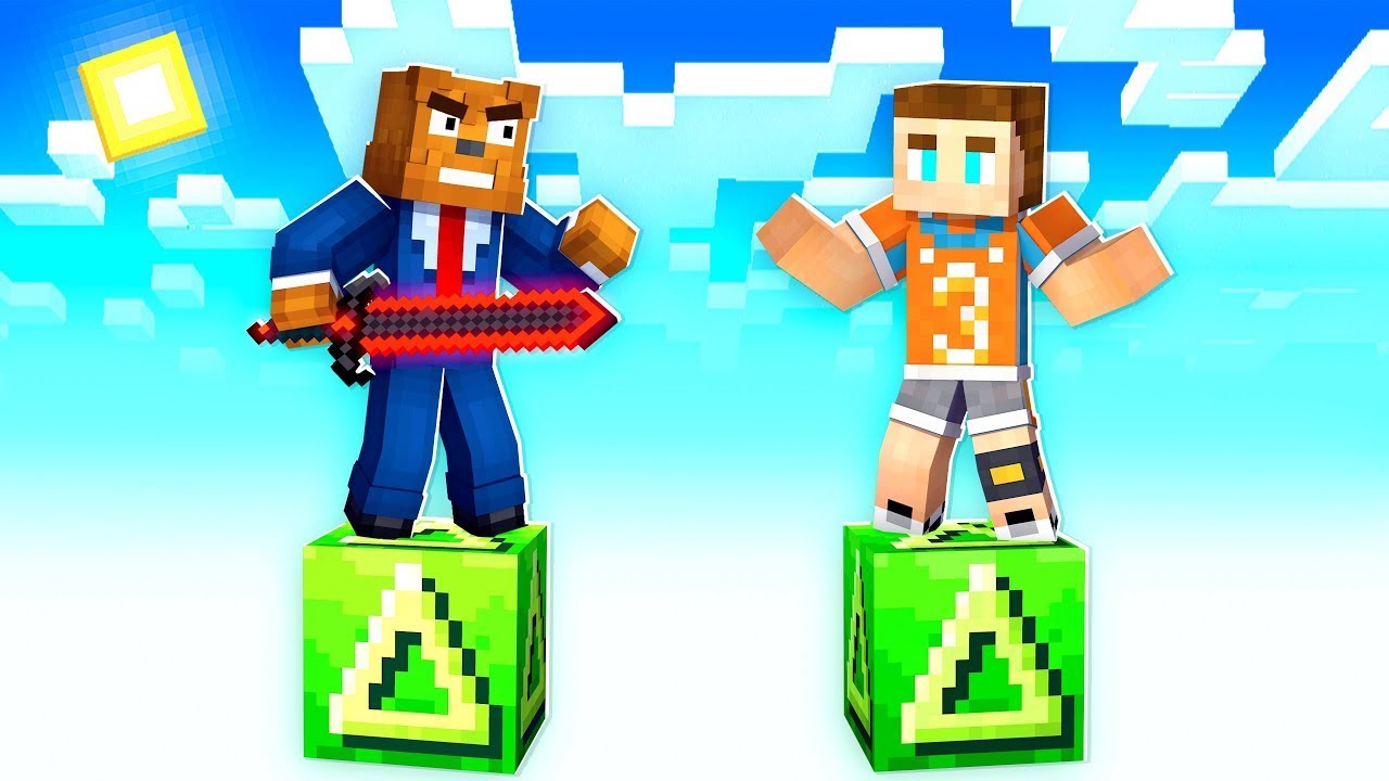 The Most Insane Minecraft Lucky Block Skywars