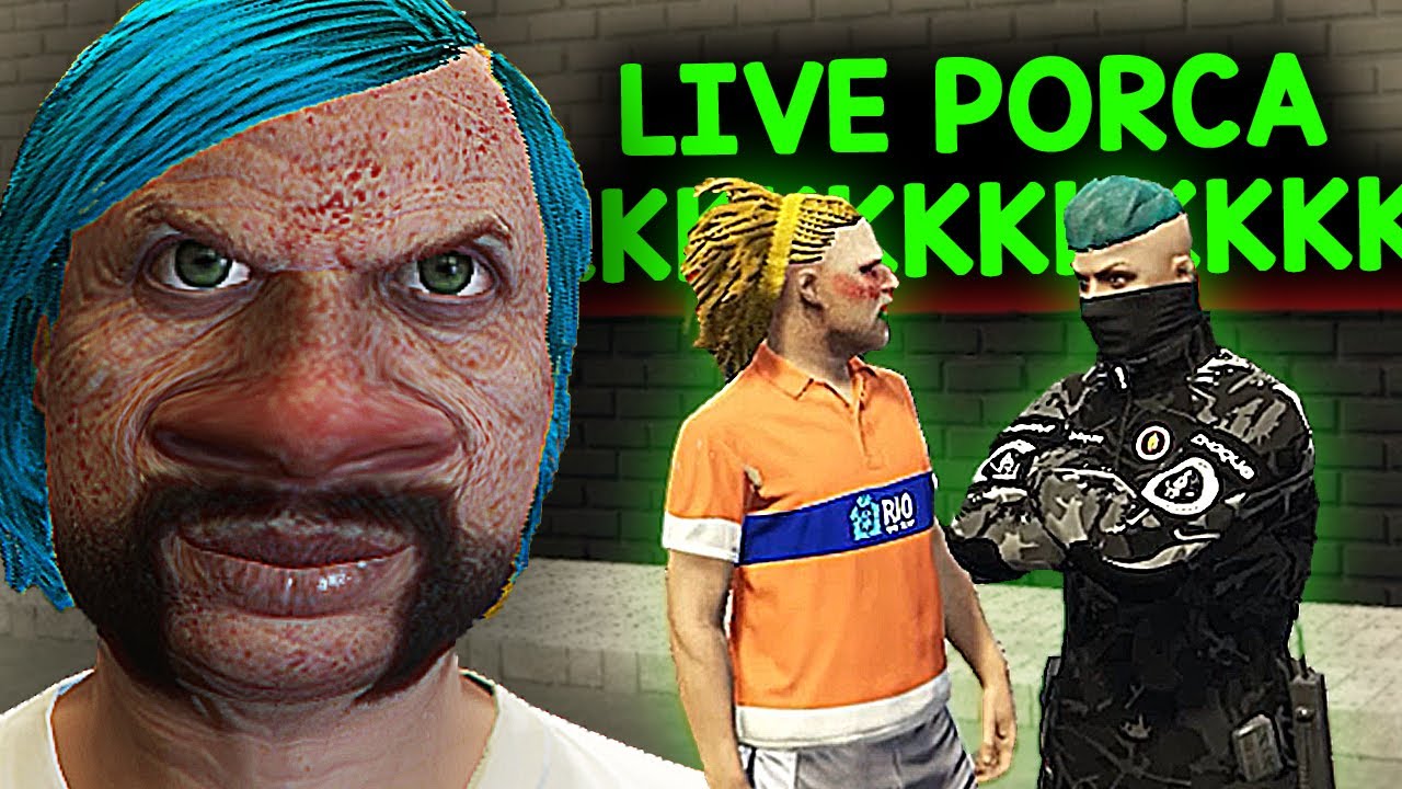 Zoei a LIVE do POLICIAL do GTA RP!