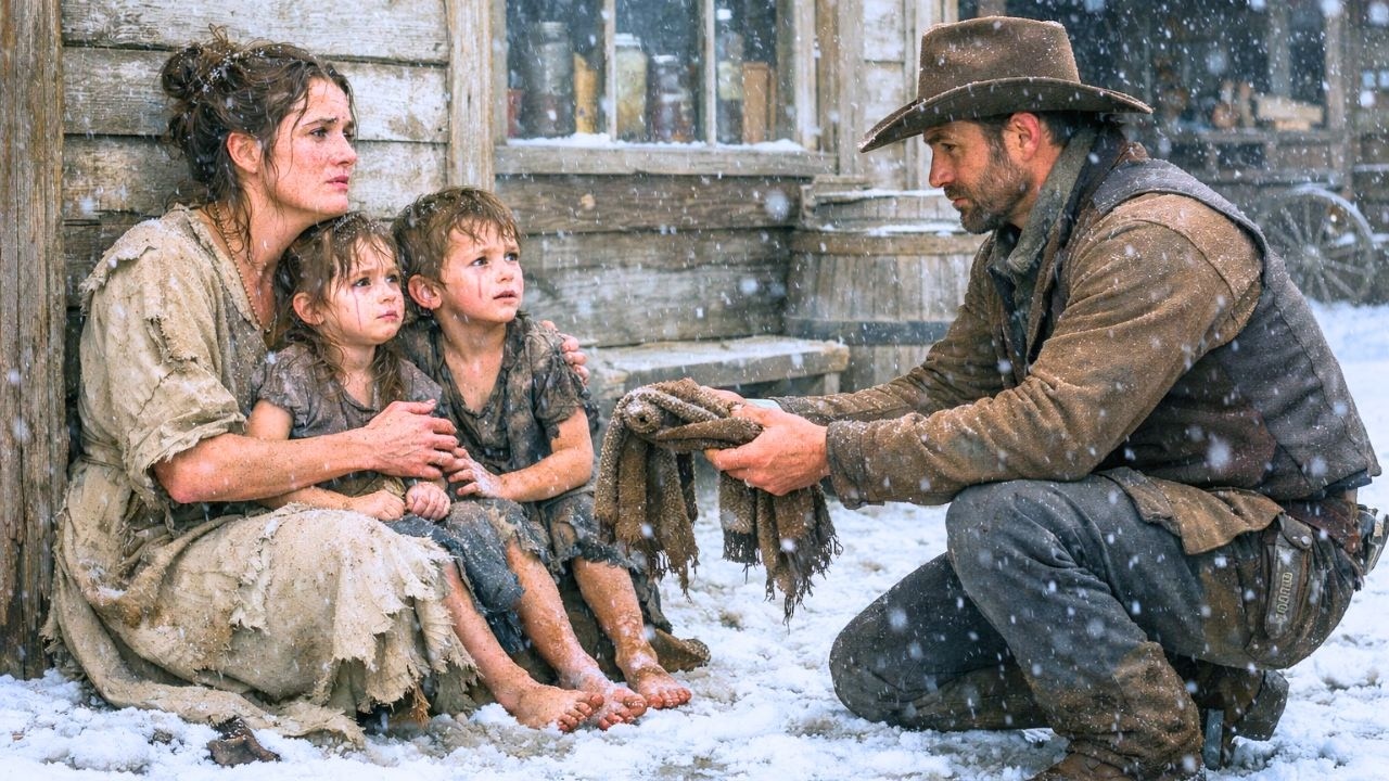 Her Children Slept Hungry Outside the Store — A Rancher's Compassion Saves Her Family