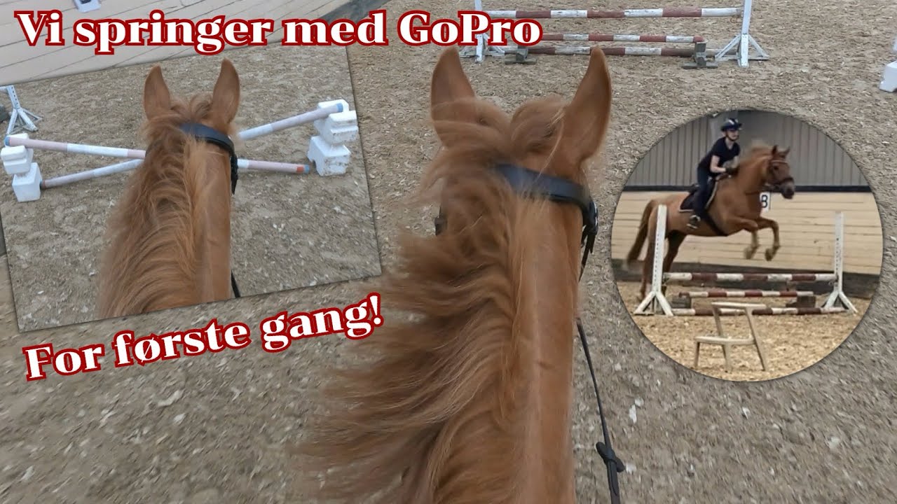 Vi springer med GOPRO! - Sådan ser det ud fra min vinkel!