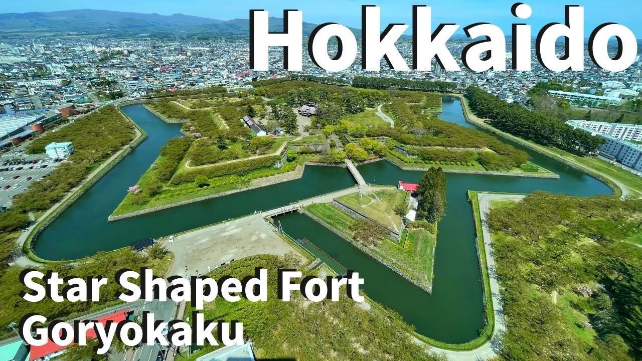 【Hokkaido/Hakodate】Goryokaku（Star Shaped Fort, Tower, Trapisstine Convent)
