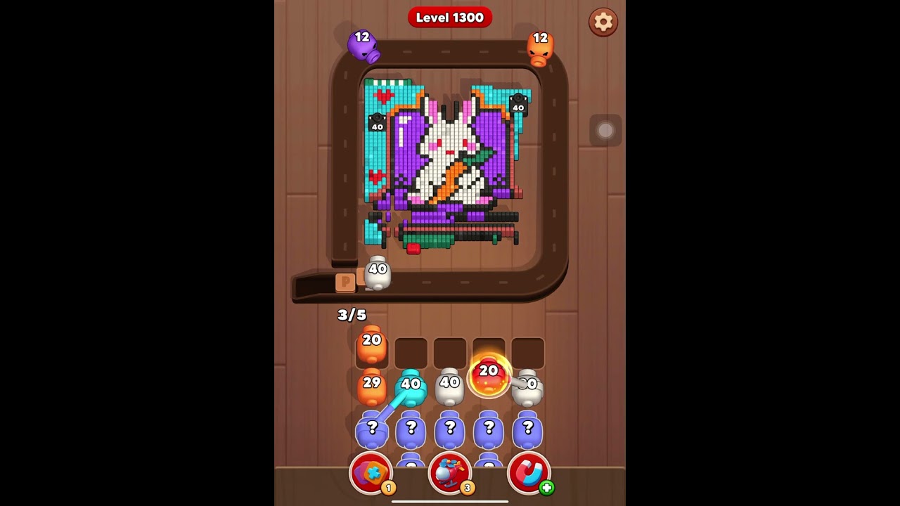 Color Blaze Shooter level 1300 (super hard level)