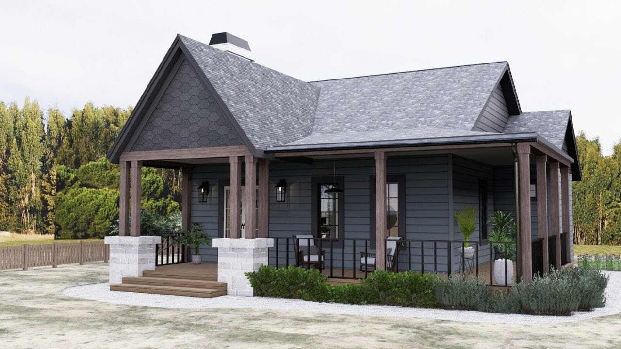 This Cottage House is...... PERFECT !!! | Save Space, Save Money.