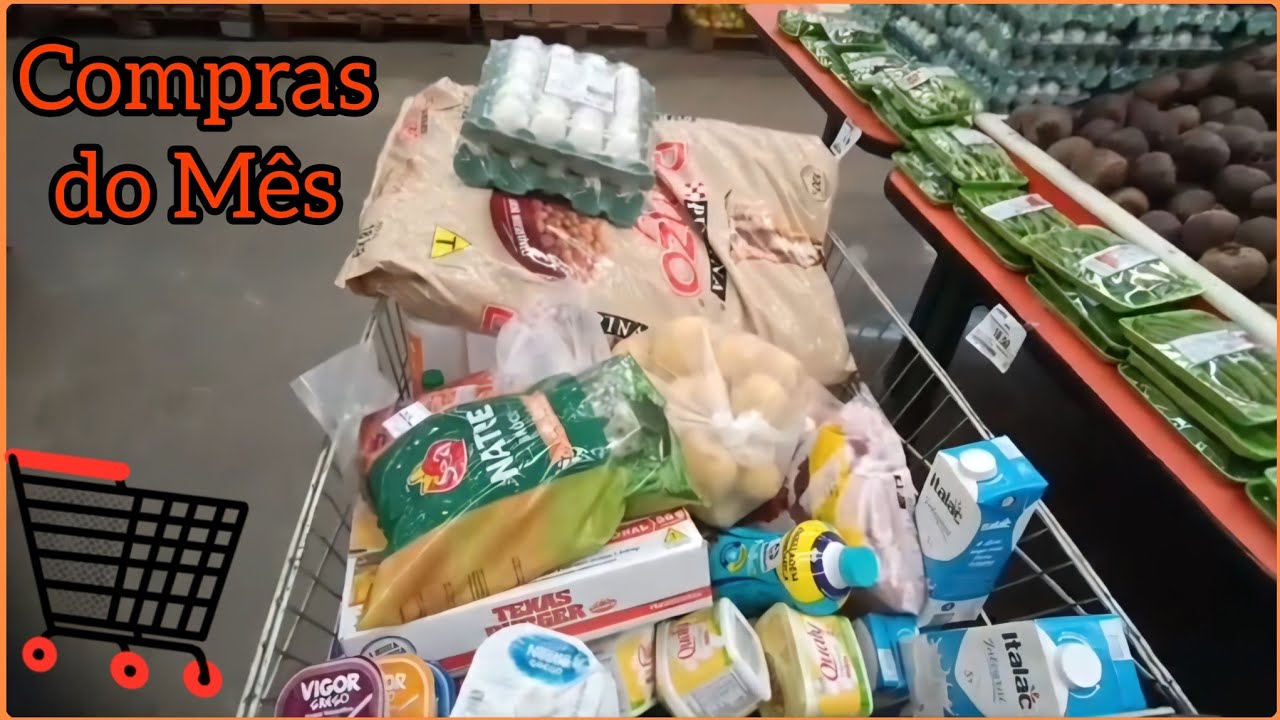 Compras do mês de março, quando será que deu!!!????