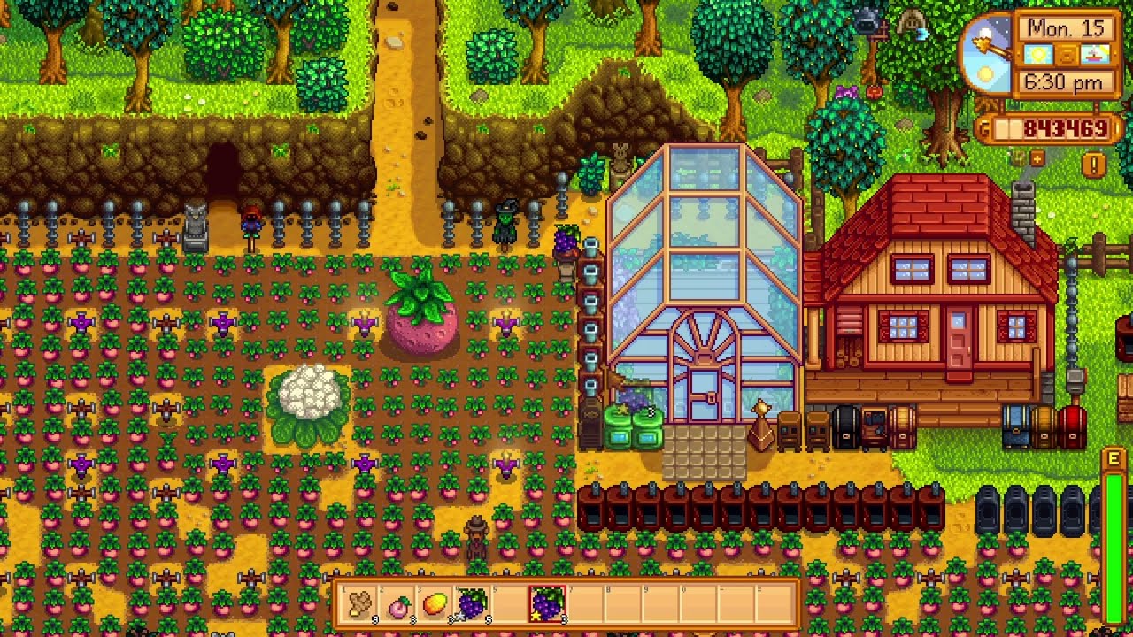 Just Relaxing Stardew - quiet chill Summer Yr2 on Farming Farm Part 19