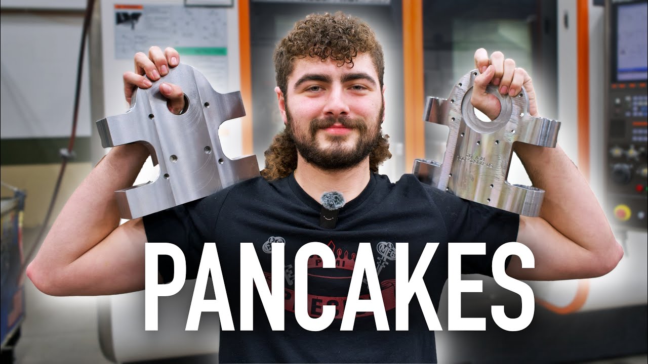 Machining Steel PANCAKES On The MAZAK Variaxis I-800