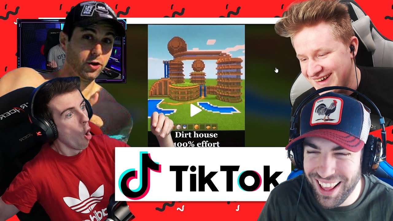*REACCIONANDO a las MEJORES CASAS de MINECRAFT* TIKTOK MAS VIRALES