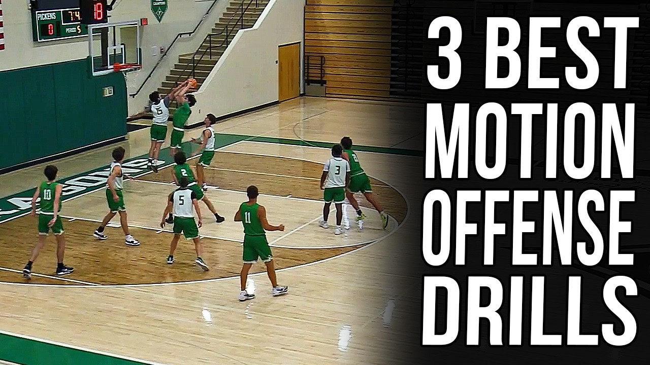 3 Best Drills For Motion Offense Basketball