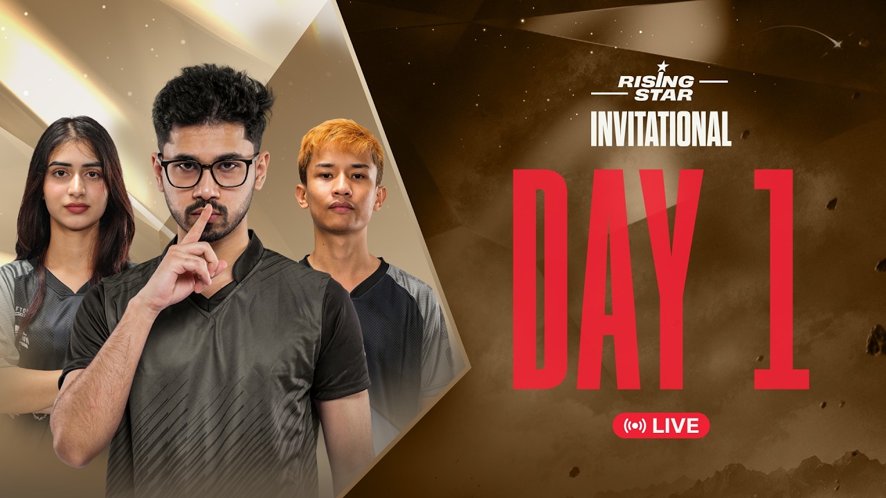Rising Star Invitational 2026 | Day 1 | BGMI Live