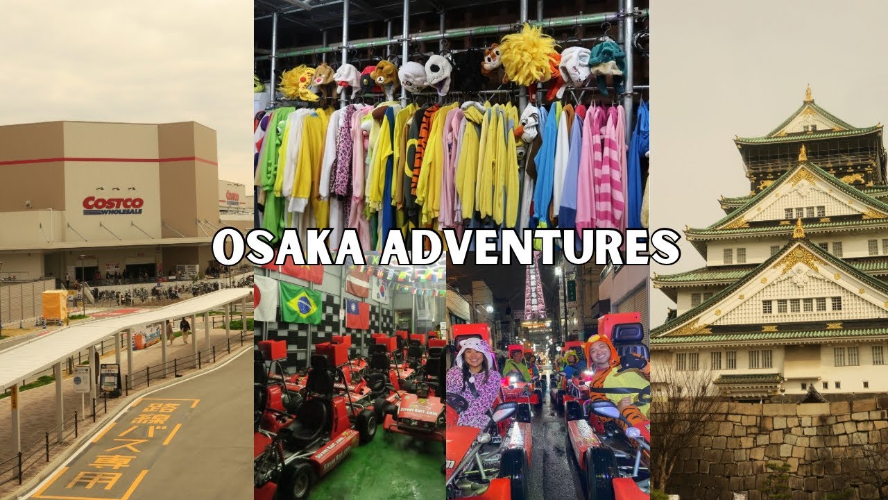 JAPAN PART 3 - Castle, Costco, Street Kart