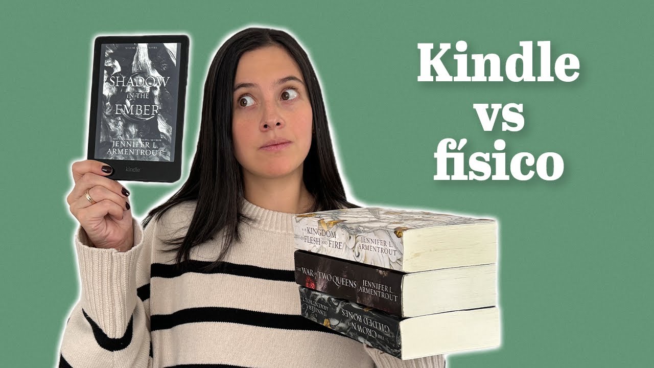 Kindle vs. libros físicos ¿Cuál es tu mejor opción?