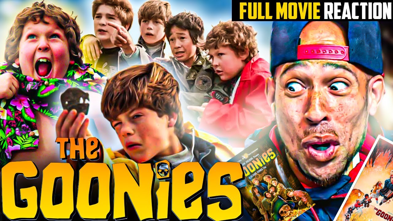 How did I NEVER see THE GOONIES!!?? Epic,,, FIRST TIME Full Movie Reaction....