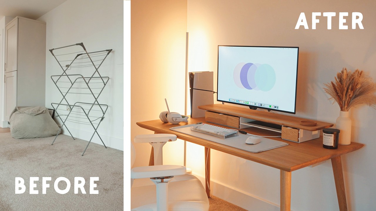 Идеальное спокойное и уютное рабочее место: создаю для своей сестры рабочее место её мечты!